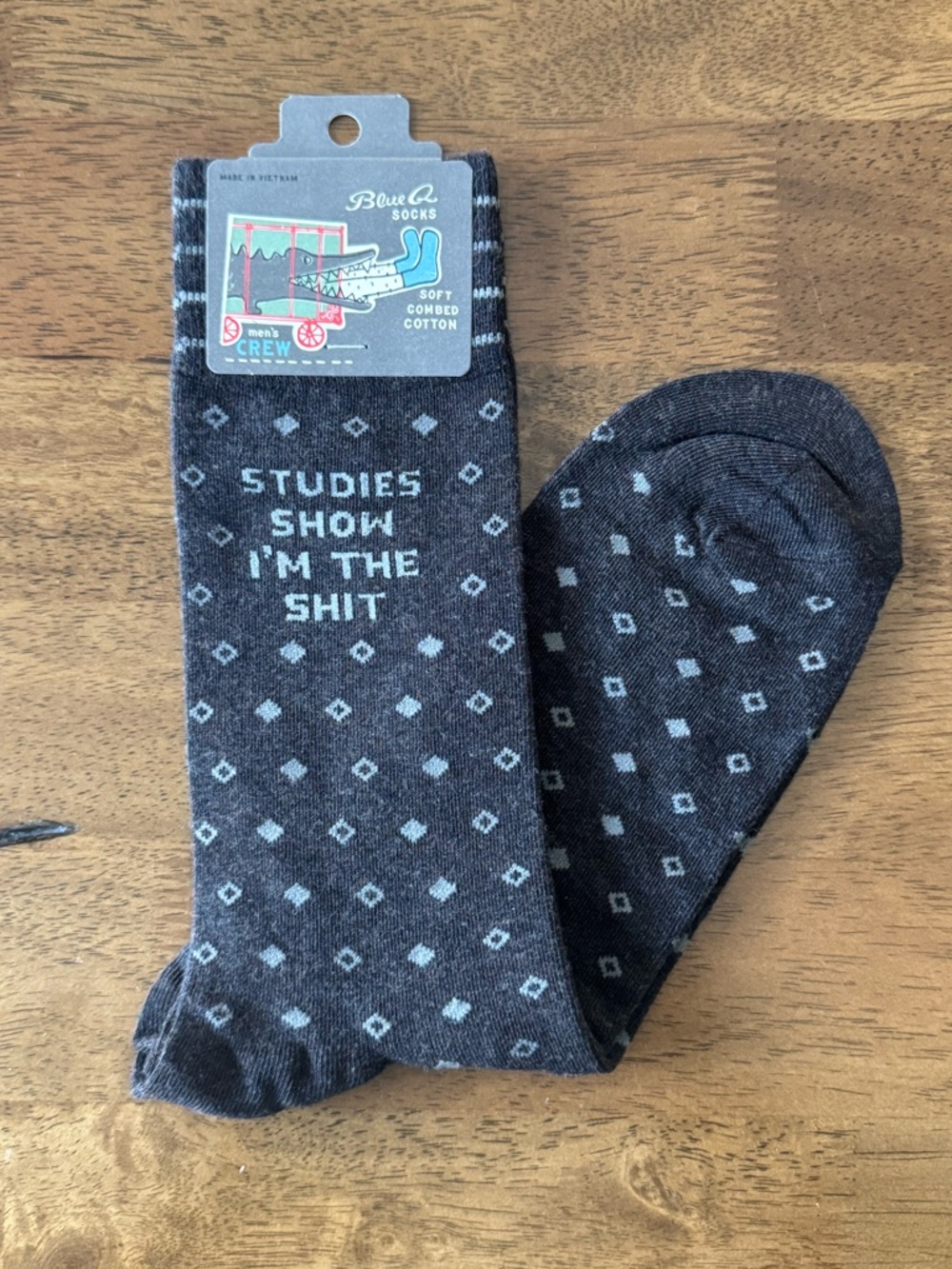 Men’s Blue Q Socks